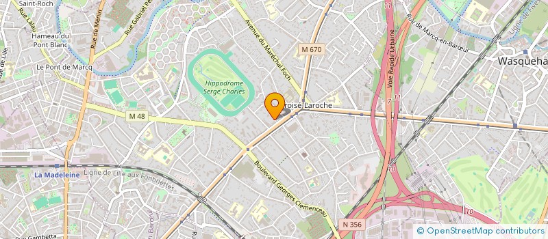localisation de l'entreprise MEDIACTION à MARCQ-EN-BARŒUL