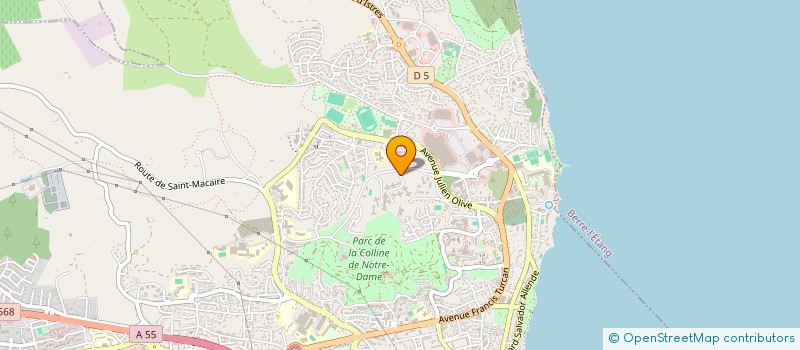 localisation de l'entreprise MEDIACTION à MARTIGUES
