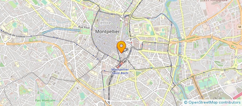 localisation de l'entreprise MEDIADIFFUSION  MONTPELLIER