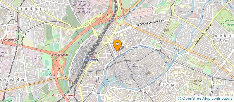 localisation de l'entreprise MEDIAFON TELECOMMUNICATION à STRASBOURG