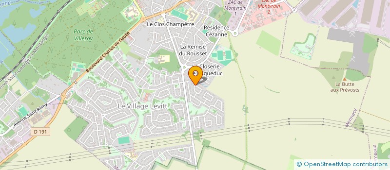 localisation de l'entreprise MEDIAG 91 à MENNECY