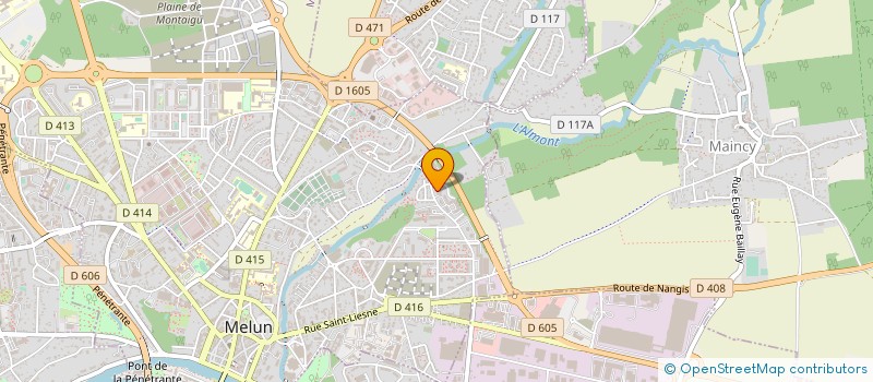 localisation de l'entreprise MEDIAGEST CONSEILS à MELUN