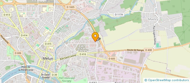 localisation de l'entreprise MEDIAGEST INGENIERIE à MELUN