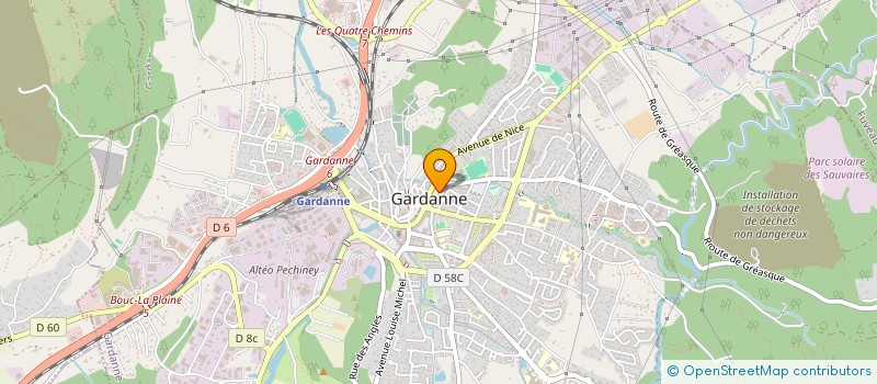 localisation de l'entreprise MEDIAGIR à GARDANNE