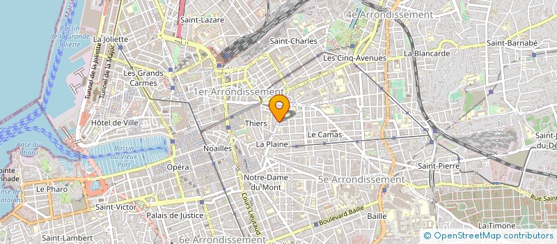 localisation de l'entreprise MEDIAGRAM à MARSEILLE