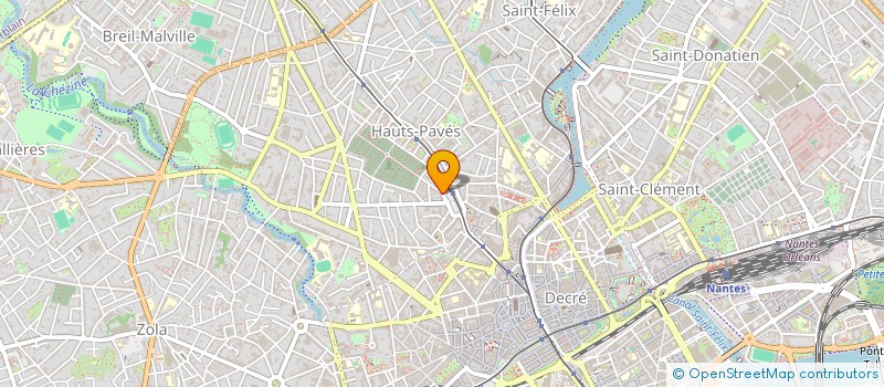localisation de l'entreprise MEDIAGRAPH à NANTES