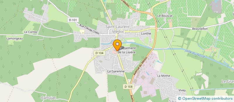 localisation de l'entreprise MEDIAL à SAINT-LAURENT-MEDOC