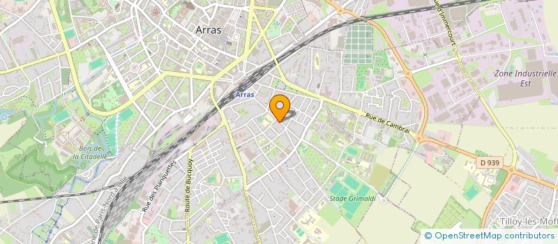 localisation de l'entreprise MEDIAL à ARRAS