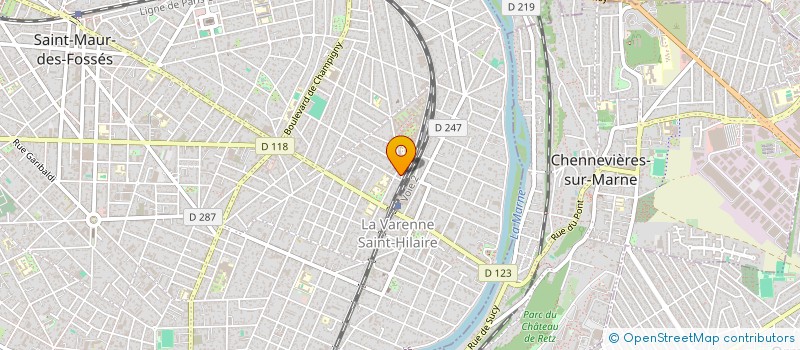 localisation de l'entreprise MEDIALAN à SAINT-MAUR-DES-FOSSES