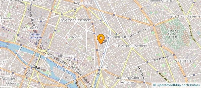 localisation de l'entreprise MEDIALEXIS à PARIS