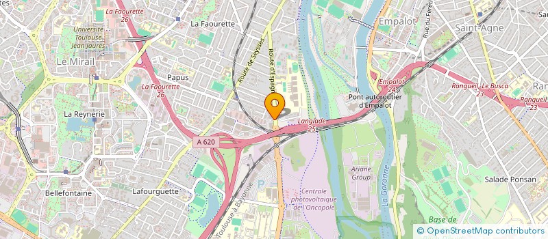 localisation de l'entreprise MEDIALLIANCE CONCEPT à TOULOUSE