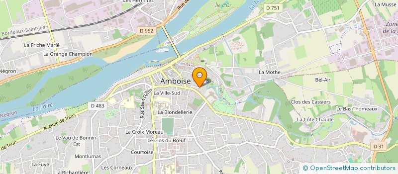 localisation de l'entreprise MEDIALOG  AMBOISE