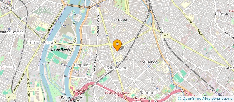 localisation de l'entreprise MEDIALOGIC  TOULOUSE