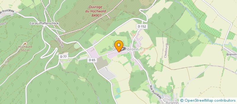 localisation de l'entreprise MEDIALOGIK FRANCE  DRACHENBRONN-BIRLENBACH