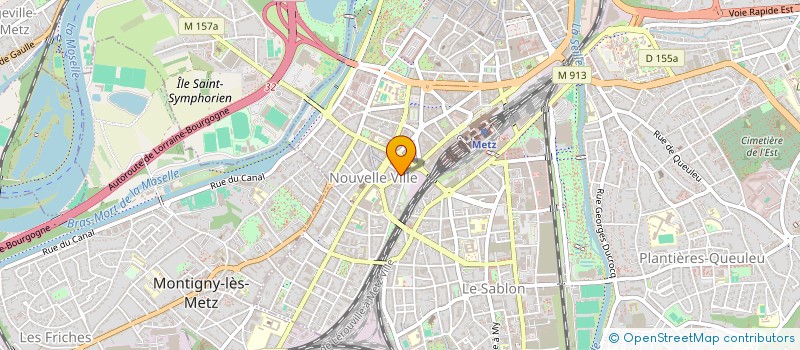 localisation de l'entreprise MEDIALOR à METZ