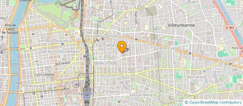 localisation de l'entreprise MEDIALYS à VILLEURBANNE