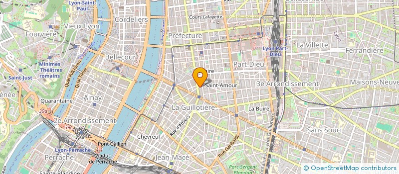 localisation de l'entreprise MEDIAMANIA  LYON 3EME