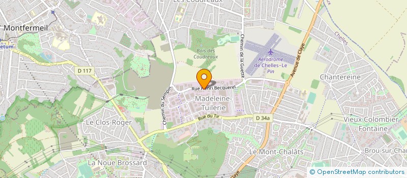 localisation de l'entreprise MEDIAMARNE IMPRILUX à CHELLES