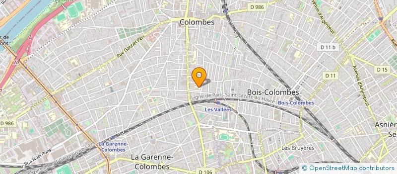 localisation de l'entreprise MEDIAMIX à COLOMBES
