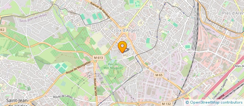 localisation de l'entreprise MEDIANCE 34 à MONTPELLIER