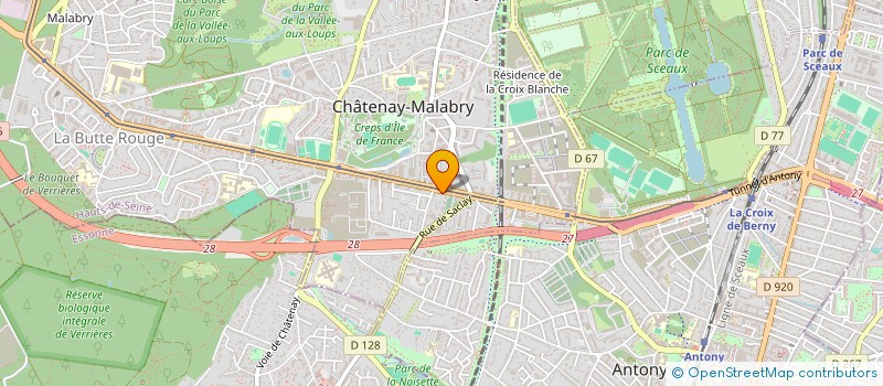 localisation de l'entreprise MEDIANCE à CHATENAY-MALABRY