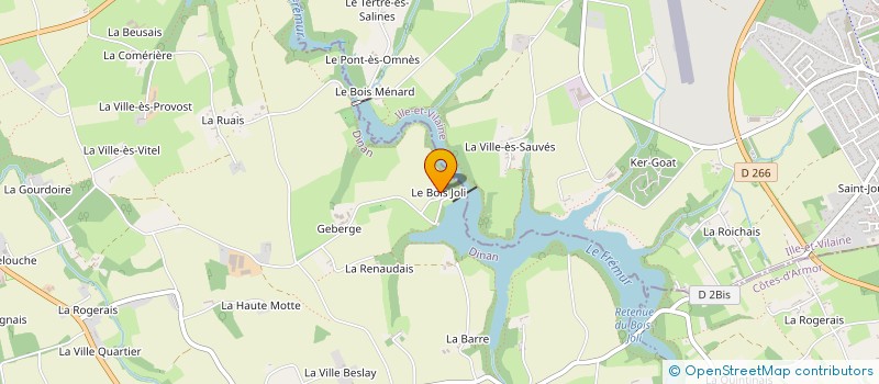 localisation de l'entreprise MEDIANE à BEAUSSAIS-SUR-MER