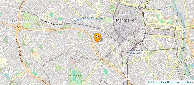 localisation de l'entreprise MEDIANE à MONTPELLIER