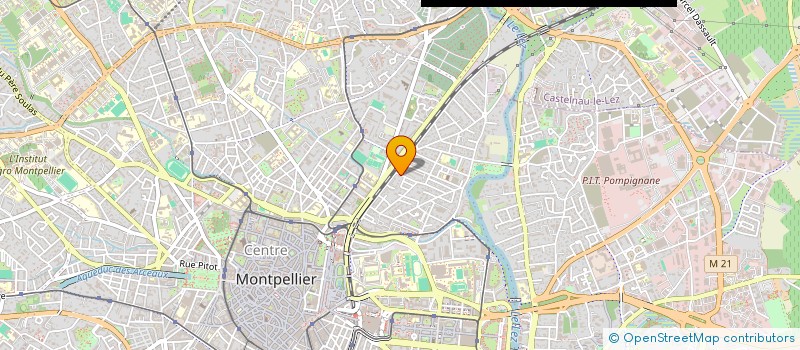 localisation de l'entreprise MEDIANE à MONTPELLIER