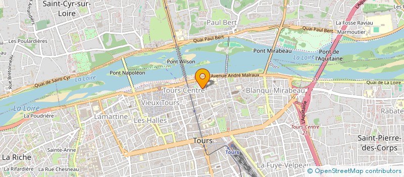 localisation de l'entreprise MEDIANE  TOURS