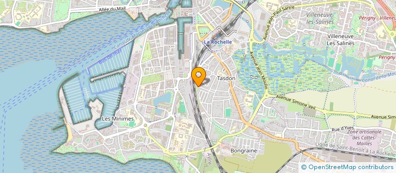 localisation de l'entreprise MEDIANE ART MENUISERIE  LA ROCHELLE