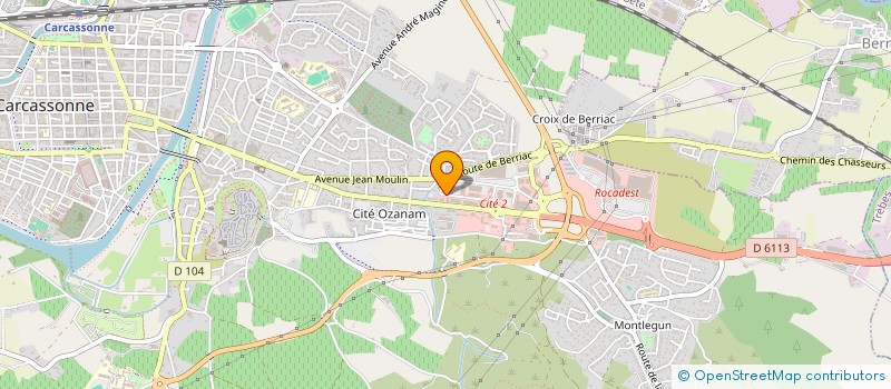 localisation de l'entreprise MEDIANE REPARTITION  CARCASSONNE