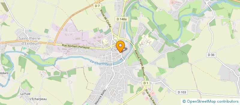 localisation de l'entreprise MEDIANE TRANSACTIONS à CIVRAY