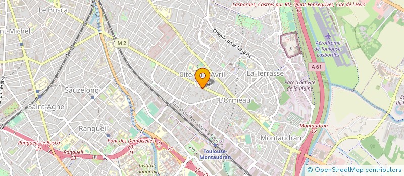 localisation de l'entreprise MEDIANE TRAVEL à TOULOUSE
