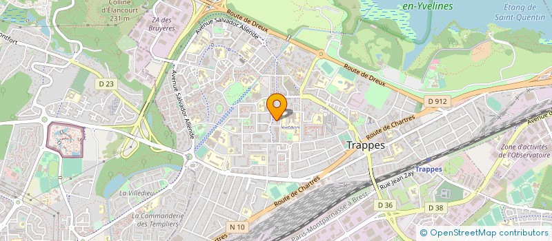 localisation de l'entreprise MEDIANES à TRAPPES