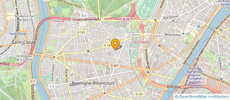 localisation de l'entreprise MEDIANOTE à BOULOGNE-BILLANCOURT