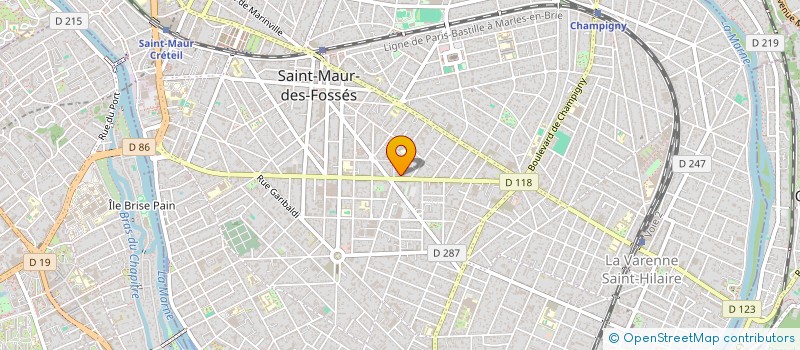 localisation de l'entreprise MEDIANOVA à SAINT-MAUR-DES-FOSSES