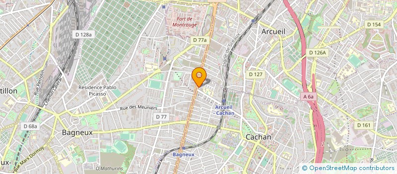 localisation de l'entreprise MEDIANOVE COMMUNICATION à CACHAN