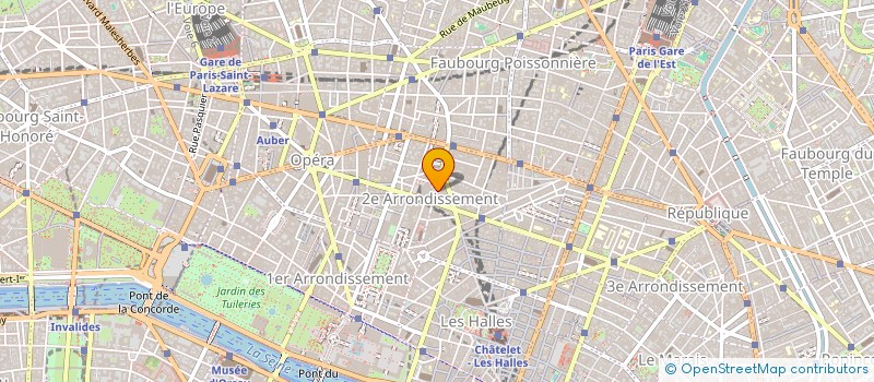localisation de l'entreprise MEDIAOBS à PARIS