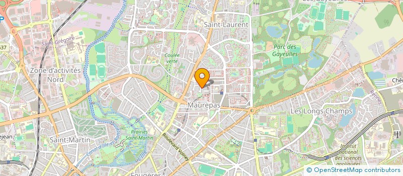 localisation de l'entreprise MEDIAPARKS  RENNES