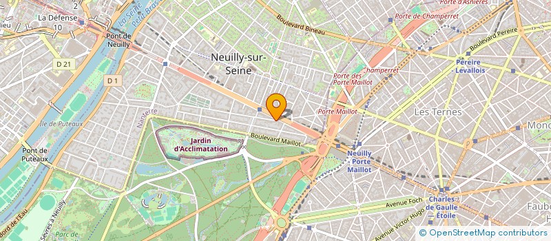 localisation de l'entreprise MEDIAPHIL à NEUILLY-SUR-SEINE