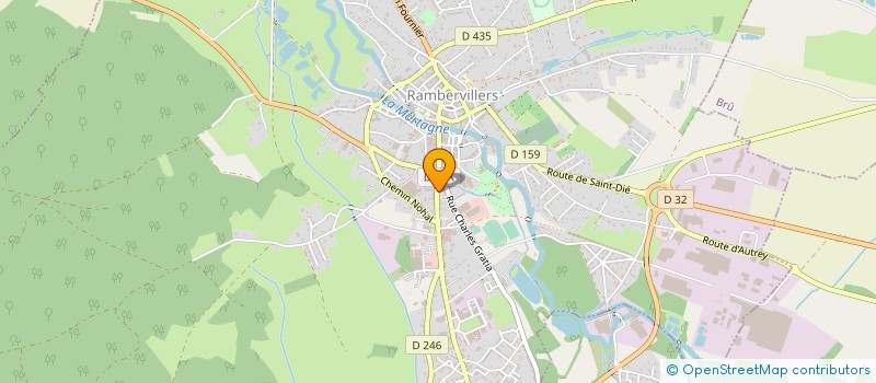 localisation de l'entreprise MEDIAPHONE  RAMBERVILLERS