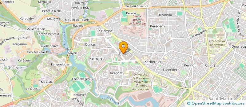 localisation de l'entreprise MEDIAPHONE à BREST
