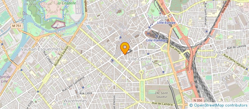 localisation de l'entreprise MEDIAPHONIC à LILLE