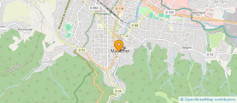 localisation de l'entreprise MEDIAPOLIS à MAZAMET