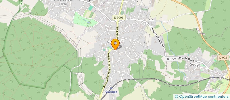 localisation de l'entreprise MEDIAPOSE  CHAUMONTEL