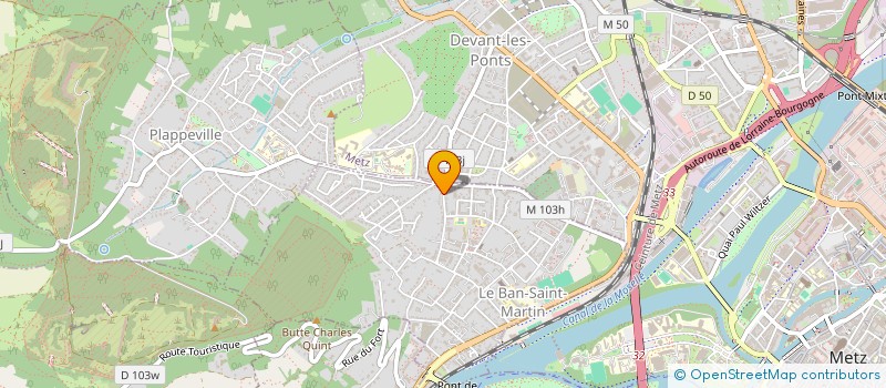 localisation de l'entreprise MEDIAPRINT  LE BAN-SAINT-MARTIN