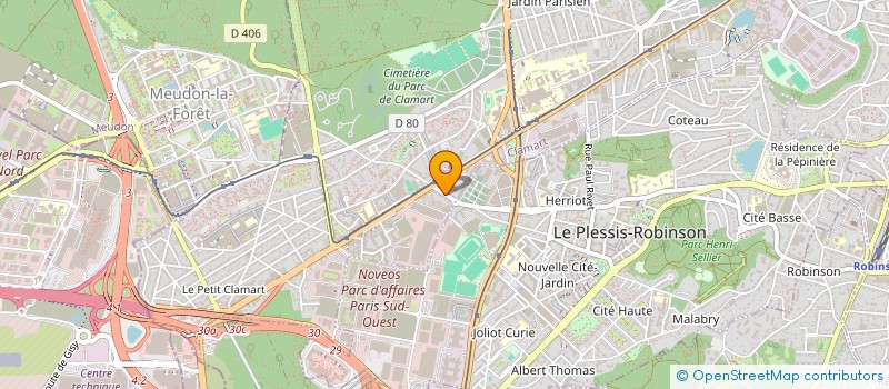localisation de l'entreprise MEDIAPROG à CLAMART