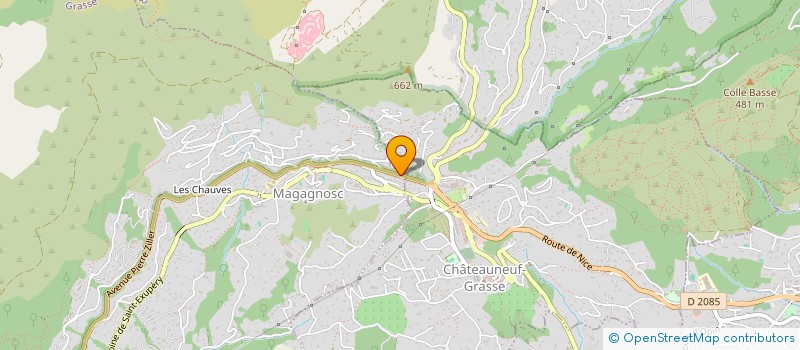localisation de l'entreprise MEDIAROMA à GRASSE