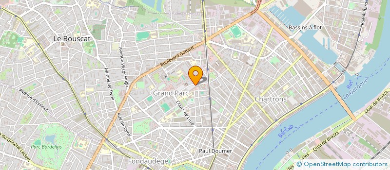 localisation de l'entreprise MEDIART  BORDEAUX