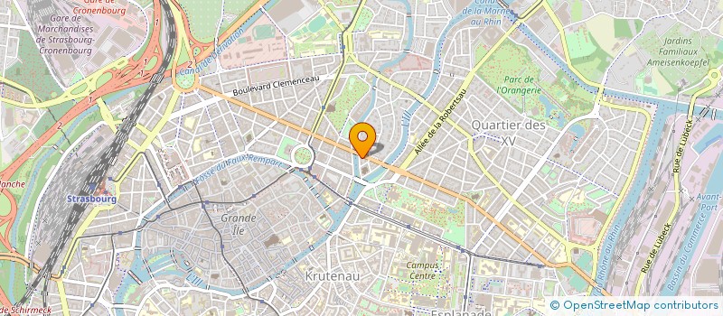 localisation de l'entreprise MEDIARUN à STRASBOURG